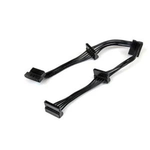 StarTech PYO4SATA 4x SATA Power Splitter Adapter 15 PIN Cable Black - Picture 1 of 7