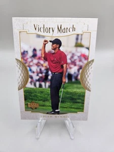 TIGER WOODS ROOKIE VITTORIA MARZO #151 RC SP 2001 PONTE SUPERIORE UD - Foto 1 di 2