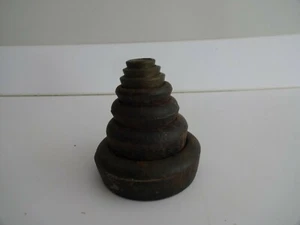 VINTAGE SET of 7 CAST IRON & BRASS IMPERIAL WEIGHTS - 2 lb to 1/2 oz -lot A - Picture 1 of 8