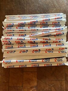 Pepsi-Cola vintage drinking straws unopened early 90s Lot of approx 100
