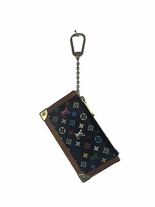 Louis Vuitton Monogram LV Logo Murakami Black Multicolor Key Card Pouch Cles  - Picture 1 of 13