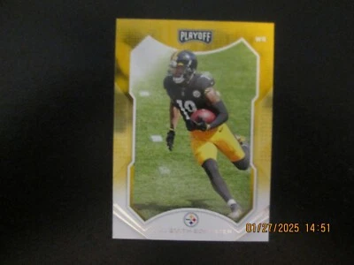 JUJU SMITH-SCHUSTER STEELERS 2021 PANINI PLAYOFF BASE CARD #45 - Image 1 of 2