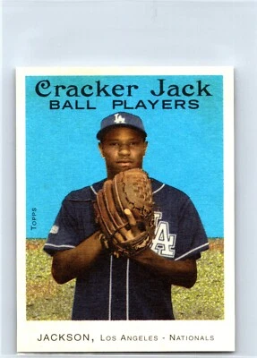 EDWIN JACKSON 2004 Topps Cracker Jack MINI Azul SP Los Angeles Dodgers #178 Foto 1 de 2