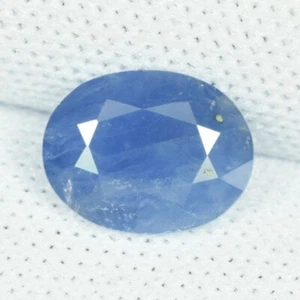 1.43 ct  DAZZLING GLOW LUSTER  NATURAL BLUE SAPPHIRE - OVAL GEMS See Vdo !! - Bild 1 von 4