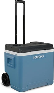 IP42 Roller Borsa Termica Passiva 42 L, Contenitore Termico Azzurro Con Ruote E - Foto 1 di 12