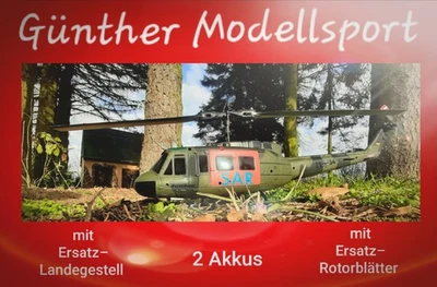 PICHLER, FLITEZONE FliteZone Bell UH-1DX Helicopter (SAR) RTF, 16400 Günther Modellsport, Lagernd!!