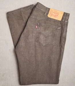 Levis 501 Jeans Original Straight Button Fly 100% Cotton Denim 38x34 (36x32) - Picture 1 of 13