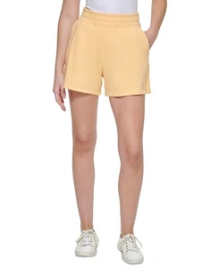 Calvin Klein Performance Damen Midi gelb Shorts M NEU $ 44 PF2S8686 - Bild 1 von 4