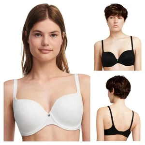Chantelle Emma Bra T-Shirt Moulded Padded Underwired Womens Luxury Bras C98160 - Picture 1 of 8