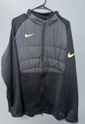 Nike Therma Strike Winter Warrior Drill Football Zip Up Jacket XL CT3104 Used - Image 1 of 4