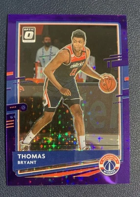 2020-21 Donruss Optic | Purple Stars FOTL | Thomas Bryant | 13/13 | Jersey # 1/1 - Image 1 of 3