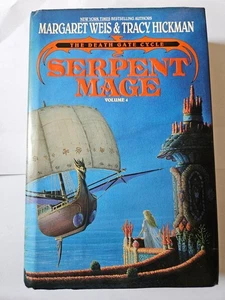 Serpent Mage; Death Gate Cycle - Hardcover, Margaret Weis & Tracy Hickman - Foto 1 di 2