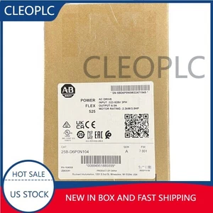 NEW AB 25B-D6P0N104 PowerFlex 525 2.2kW 3Hp AC Drive 25B D6P0N104 US Free Tax - Picture 1 of 2
