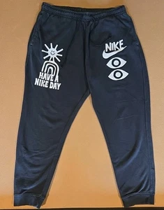 Nike Men's Black Have A Nike Day Sweatpants Size XL - Picture 1 of 13
