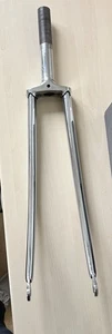 GENERIC Chromed Road fork / Cast Fork Crown / AK Brake fitting / Good Chrome - Picture 1 of 5