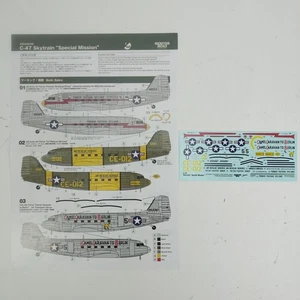 Decalcomania Rocketeer RD44006 1/144 C-47 Skytrain missione speciale cammello caravan Berlino - Foto 1 di 5