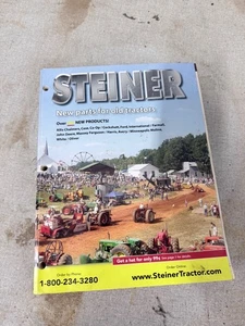 Januar 2013 Steiner Traktor Teilekatalog Neuteile für alte Traktoren Softcover - Bild 1 von 3