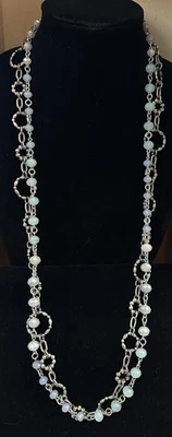 Collar Largo Convertible 2 en 1 Bajo el Mar Premier Designs Tono Plata 36-41 Foto 1 de 4