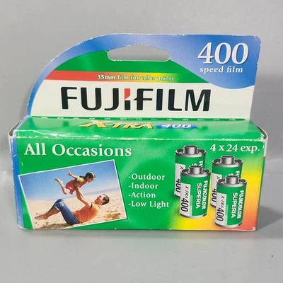 Fujifilm Superia X-Tra 400 Color Film 35mm Camera 24 Exposure 4-Pack Exp 2014 - Image 1 of 4
