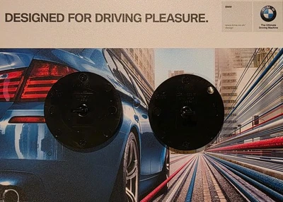 2 X NEW GENUINE BMW CAR FLOOR MATS CARPETS CLIPS FIXINGS I3 I4 IX I8 - Image 1 of 4