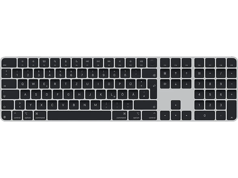 APPLE Magic Keyboard mit Touch ID Tastatur kabelgebunden und kabellos Schwarz - Bild 1 von 1