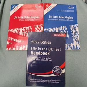 Life in the UK Test Handbook 2022 Edition & Study Guide & Q&A set of 3 books - Imagen 1 de 7