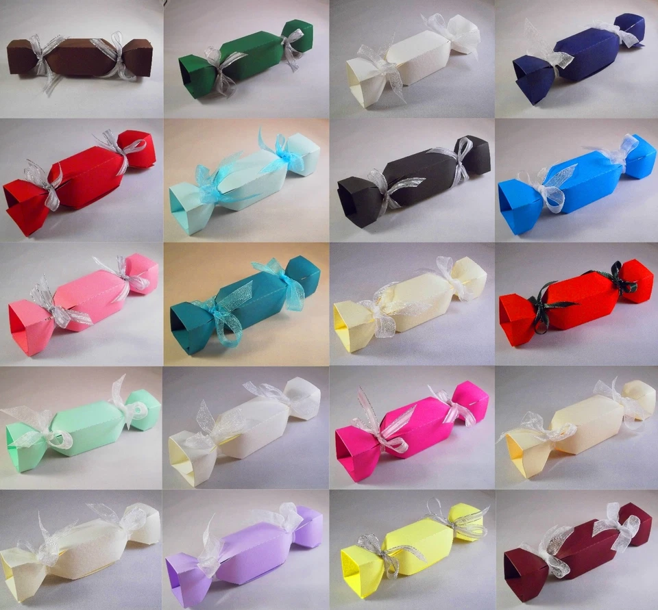 Christmas Cracker Boxes - Choose Colour - Choose QTY - Xmas Box, Favour Etc - Image 1 of 1