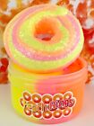 Peach Rings Icee Scented Slime - 6oz - Handmade in USA - Small Batch
