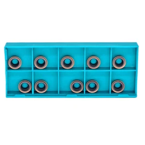 Inserto de fresado indexable de carburo CNC RDMT10T3MO-TN R5 10 PIEZAS RDMT10T3MO para acero - Imagen 1 de 4