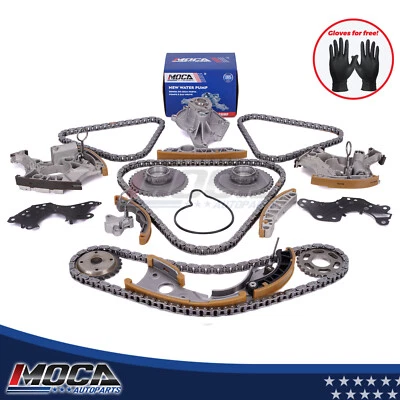 Kit de cadena de distribución bomba de agua para Audi A4 A6 Allroad Quattro 2005-2009 180-2100 Foto 1 de 4