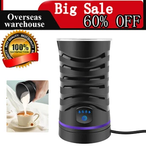 4 In 1 Automatic Milk Frother 600ml Electric Hot & Cold Milk Foamer Milk Steamer - Bild 1 von 19