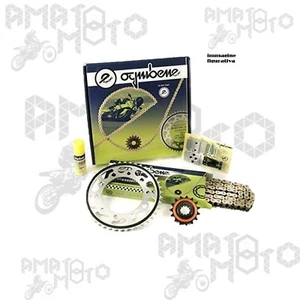 KIT TRASMISSIONE CATENA CORONA PIGNONE DID YAMAHA FZ8 SA 800 FAZER 2011-2015 - Imagen 1 de 1