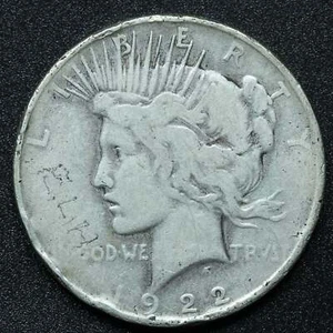 1922 Peace Dollar - Silver - Philadelphia - Picture 1 of 2