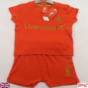Kits de bebé Liverpool - Pantalones cortos y camisa - No 1 regatero - Pantalones cortos y camisetas oficiales - Imagen 1 de 2