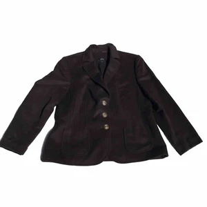 Basler Black Label Womens Blazer Jacket Brown Size 42/10 Aus virgin/angora Wool - Picture 1 of 14
