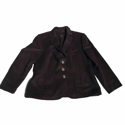Basler Black Label Womens Blazer Jacket Brown Size 42/10 Aus virgin/angora Wool - Image 1 of 4
