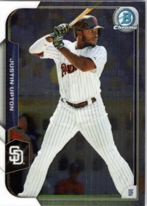 2015 Bowman Chrome #19 Justin Upton San Diego Padres - Picture 1 of 2