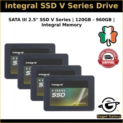 Integral SSD 120GB 240GB 480GB 960 GB V Series 120GB Internal SSD Drive SATAIII - Image 1 of 4