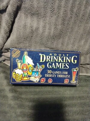 Adult Drinking Games - 30 Games for Thirsty Throats New open box SEALED card's  - Image 1 of 4