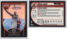 2007-08 Bowman Draft Picks & Stars Chrome Black Refractor /199 Jason Terry #59