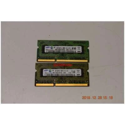 Samsung Memories Sodimm DDR3 2x 1.0GB 1RX8 PC3 10600S (1990/IB1) - Image 1 of 2