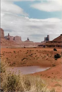 FOTOGRAFÍA ENCONTRADA Southwestern Buttes Color ORIGINAL Instantánea DE COLECCIÓN 47 60 ZZ - Imagen 1 de 1