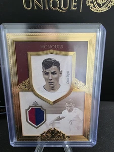 Lucas Digne 10/11 23ct Gold Frame Match Worn Patch Relic Futera Unique - Picture 1 of 3