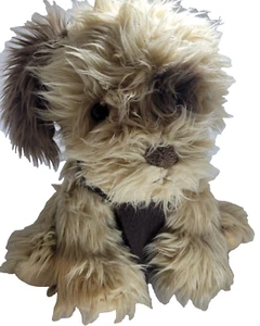 DYLAN DOG 2013 con BUFANDA MARRÓN de ARCADIA CUDDLY 13" PELUCHE PELUCHE PERRO - Imagen 1 de 18
