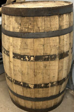 Lot Of 2 Wooden Keg Whiskey Barrels