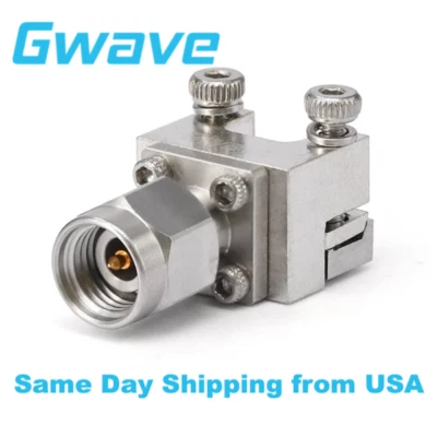 GWAVE TECHNOLOGY INC. 2.92mm Male Connector Solderless End Launch for PCB, Pin Diameter 0.3mm, 40GHz