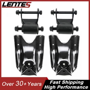 Rear Leaf Spring Shackle Hanger Kit for Chevy Truck GMC K10/20/30 Jimmy Blazer - Picture 1 of 7