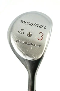 Dynacraft AccuSteel 15 Degree 3 Wood Aldila Regular Graphite Shaft - Picture 1 of 6