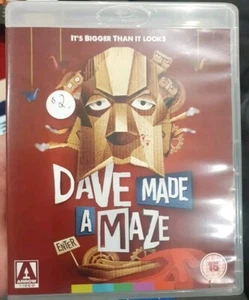 DAVE MADE A MAZE BLURAY PELÍCULA DE CULTO BLU-RAY MEERA ROHIT KUMBHANI NICK THUNE COMEDIA - Imagen 1 de 3