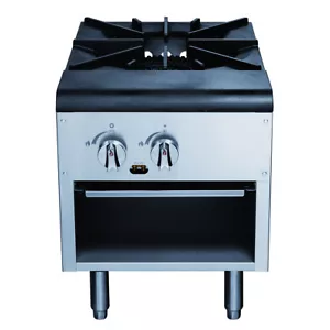 Dukers Appliance Co DCSP1 18" Gas Stock Pot Range w/ (1) Three Ring Burner, 8... - Picture 1 of 4